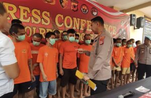 33 Pelaku Penyalahgunaan Narkotika, Psikotropika dan Obat – Obat Keras Diciduk Satnarkoba Polresta Bogor Kota