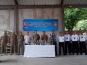 Satpol PP Kota Bogor Musnahkan 1.845 Botol Miras