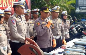 Polresta Bogor Kota Sejak Februari Hingga Juni 2023, Sita 2.148 Knalpot Brong