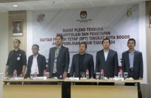 800.181 DPT Kota Bogor untuk Pemilu 2024