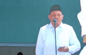 Inilah Sosok Sang Pembaca Do’a di Hadapan Ribuan Kader dan Simpatisan Acara Konsolidasi Partai Gerindra Kota Bogor