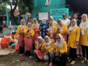 Bacaleg Dapil 6, Herny Mersalina Kunjungi Bank Sampah Berkah Sejahtera