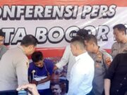 Pelaku Curanmor Berbekal Senpi di Bekuk Jajaran Polresta Bogor Kota