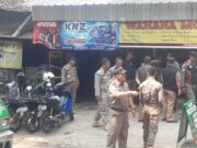 Satpol PP Kota Bogor Tertibkan Pedagang di Sepanjang Trotoar Jalan Ahmad Yani