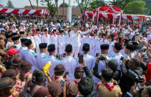 Pimpin Upacara HUT RI ke-78, Bima Arya Ajak Refleksi Tujuan Kemerdekaan