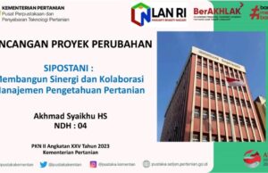 Permudah Akses Data Koleksi Deposit Penerbitan Bagi Pustakawan, Inilah Program Sipostani yang Akan Segera Diluncurkan Pustaka Kementan