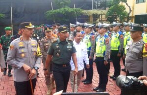 Polresta Bogor Kota Gelar Apel Sinergitas dalam Menghadapi Pemilu dan Antisipasi Bencana