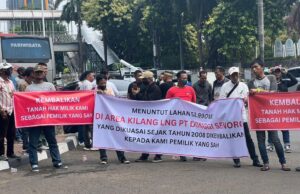 Keluarga Djamin Mokodompit Datangi PT Donggi Senoro, Tuntut Kembalikan Lahan