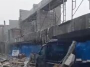 Hebel Proyek Pasar Jambu Dua Ambruk, Diduga Tak Kuat Menahan Hantaman Angin dan Hujan