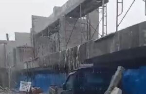 Hebel Proyek Pasar Jambu Dua Ambruk, Diduga Tak Kuat Menahan Hantaman Angin dan Hujan