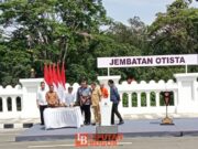 Ditandai Suara Serine, Jembatan Otista Diresmikan oleh Presiden Joko Widodo