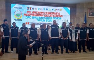 Hadiri Pelantikan dan Muskercab DPC Organda, Bima Arya Apresiasi Kontribusi Organda dalam Sistem Transportasi di Kota Bogor