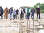Sidak Proyek Pembangunan Pasar Modern Jambu Dua, Komisi III Sebut Progresnya Sudah Mencapai 82 Persen