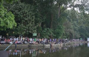 10 Ribu Pemancing Ramaikan Event Mancing Gemoy dari Relawan G4IS Prabowo-Gibran di Setu Gede