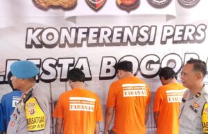 Sat Reskrim Polresta Bogor Bekuk 3 Pelaku Pembobol ATM di Mini Market, Ternyata Ketiganya Residivis