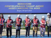 Pembangunan Akses Tol BORR dari On Ramp Kedunghalang Memasuki Tahap Akhir