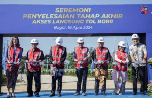 Pembangunan Akses Tol BORR dari On Ramp Kedunghalang Memasuki Tahap Akhir