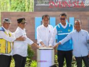 Presiden Jokowi Tandai Pembangunan PLN Hub, Pusat Ekosistem Transisi Energi dan Layanan Digital di Jantung IKN