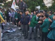 Unras Mahasiswa BEM di Depan Istana Bogor di Warnai Kisruh Saling Dorong dengan Aparat Polisi, Ini Tuntutannya