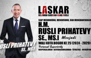LASKAR Siap Kawal Kang Rusli Prihatevy sebagai Cawalkot Bogor dalam Pilkada 2024
