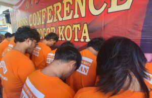 Puluhan Pelaku Peredaran Narkoba di Ringkus Sat Narkoba Polresta Bogor Kota