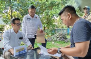 Di Hari Terakhir, Aldho Didampingi Pendukungnya Daftar Pencalonan Ketua PWI Kota Bogor Periode 2024-2027