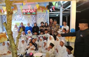 KB FKPPI Rayon Bogor Tengah Ceria Bersama Lebaran Yatim 10 Muharram di Yayasan Yatim Tahfidz Qur’an Amal Hati