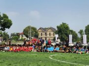 Pembukaan Liga Sepak Bola Pramuka Kota Bogor: Pertandingan Eksibisi dan Dukungan dari Legenda Sepak Bola