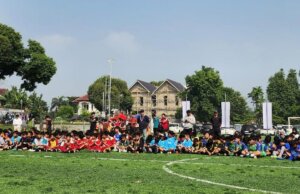Pembukaan Liga Sepak Bola Pramuka Kota Bogor: Pertandingan Eksibisi dan Dukungan dari Legenda Sepak Bola