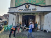Kolaborasi Bersih-Bersih Museum Perjuangan : Koramil 0601, Polri dan Elemen Masyarakat Bersatu