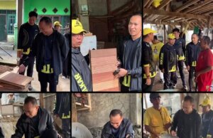 Kunjungan Calon Walikota Bogor, Rusli Prihatevy, ke Industri Kecil Menengah di Tanah Sareal