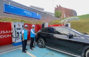 Selama Gelaran HUT RI di IKN, 18 SPKLU PLN Layani 340 Transaksi Pengisian Mobil Listrik