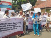Ratusan Anggota KSP SB Bersatu Gelar Aksi di PN Bogor, Tuntut Pengembalian Aset yang di Sita