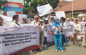 Ratusan Anggota KSP SB Bersatu Gelar Aksi di PN Bogor, Tuntut Pengembalian Aset yang di Sita