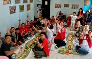 Meriahkan HUT RI, PWI dan IKWI Kota Bogor Gelar Lomba dan Ngeliwet Bersama