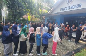 Kolaborasi PWI Kota Bogor dan Perumda Tirta Pakuan di Jumat Sehat: Sinergi untuk Kebugaran Insan Pers