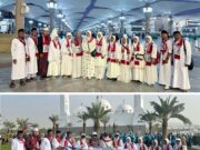 Keberangkatan Umroh Perdana Yuni Syahla Wisata dengan City Tour Malaysia