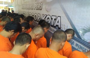 Sat Narkoba Polresta Bogor Kota Bekuk 43 Pelaku Narkotika di 6 Kecamatan