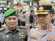 Kapolresta Bogor Kota Lepas dan Sambut Komandan Dandim 0606 Kota Bogor, Ini Harapannya