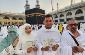 Ikatan Suci di Ka’bah: Setahun Pernikahan Cut Nadia Nur Ilena dan Tengku Dedek Nasrullah