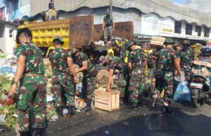 HUT TNI ke-79: TNI dan Rakyat Bersatu dalam Aksi Karya Bakti di Kota Bogor