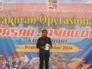 Pj Wali Kota Bogor Resmikan Operasionalisasi dan Tasyakuran Pasar Jambu Dua