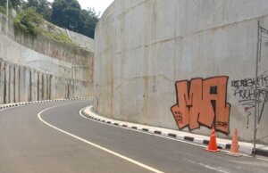 Belum Diresmikan, Underpass Batutulis Sudah Dicemari Vandalisme: Wakil Ketua DPRD Kota Bogor Prihatin