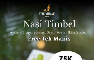 November Spesial di The Mirah Hotel: Promo Kamar dan Menu Timbel