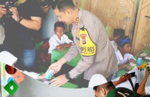 Wujudkan Generasi Sehat, Polresta Bogor dan Kodim 0606 Bagikan Makan Siang Bergizi untuk Pelajar