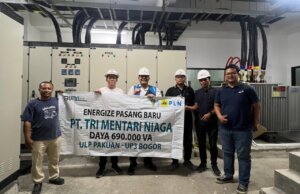 Momen Hari Pahlawan, PLN UP3 Bogor Energize Pasang Baru PT Tri Mentari Niaga