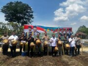 Gugus Tugas Polri Diluncurkan di Bogor, Kapolresta Dukung Ketahanan Pangan Lokal