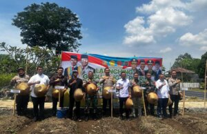 Gugus Tugas Polri Diluncurkan di Bogor, Kapolresta Dukung Ketahanan Pangan Lokal