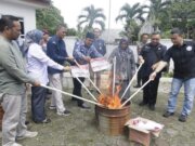Kota Bogor Tuntas Persiapkan Pilkada 2024, Surat Suara Rusak Dimusnahkan