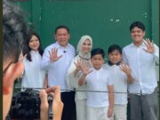 Pilkada Kota Bogor: Coblos Bareng Istri dan Anak, Dokter Rayendra: Plong…!